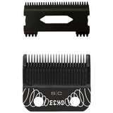 StyleCraft Echo Faper Fixed Black Diamond Shallow Tooth Replacement Blade SC544B
