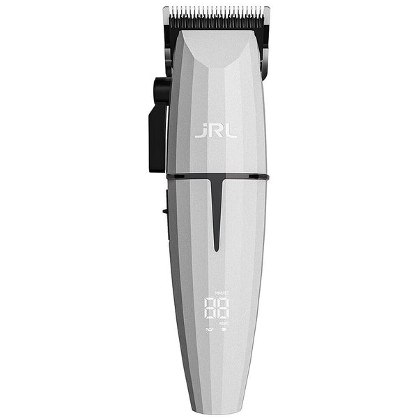 JRL Professional Ghost Onyx Cordless Hair Clipper White 2020C-W Barber Cut
