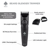 StyleCraft Ace Beard Blender Cordless Hair Trimmer Fader USB-C Barber SC413B
