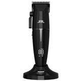JRL Professional Onyx Cordless Hair Clipper Black 2020C-B Barber Cut Fade Blade