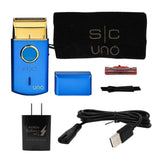StyleCraft Pro Rebel Cordless Travel Foil Shaver Blue SCUNOSFSB