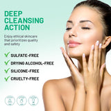 SkinSpa Botanicals 4-Step Daily Spa Facial Kit Aloe Infused Home Cleanser Set
