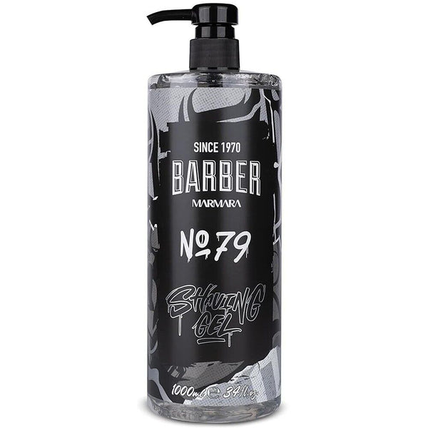 Barber Marmara No 79 Transparent Men's Shaving Gel 1000ml Grey Clear
