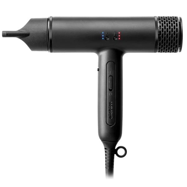 Elchim 8th Sense Dynamos Micro-Brushless Motor professional Hair dryer Black