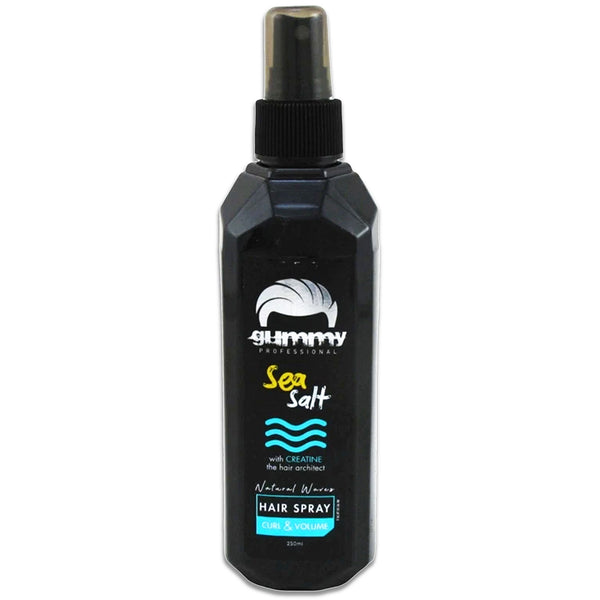 Gummy Professional Sea Salt Hair Spray With Creatine Curl & Volume Natural Look