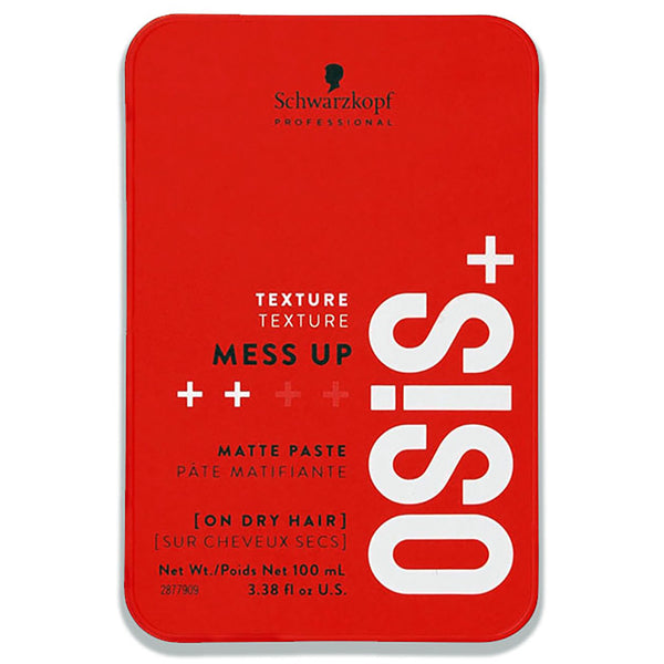 Schwarzkopf Mess Up Texture Matt Gum Medium Control Hair Pomade Gel