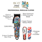 StyleCraft Pro Rebel King Saladeen Limited Ed Cordless Clipper Barber Echo Blade SC613M