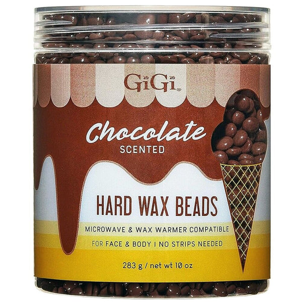 GiGi Chocolate Scented Hard Wax Beads Hair Removal Face Body & Sensitive Skin 91647
