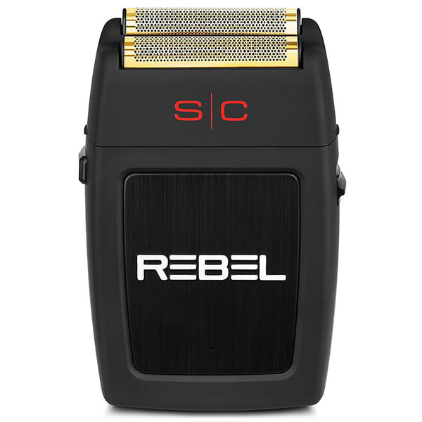 StyleCraft Pro Rebel Shaver Super Torque Motor Black SC802B Barber Hair Finisher