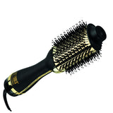 Hot Tools Professional 24k Gold One-Step Blowout Salon Hair Styling Brush Tool HT1076