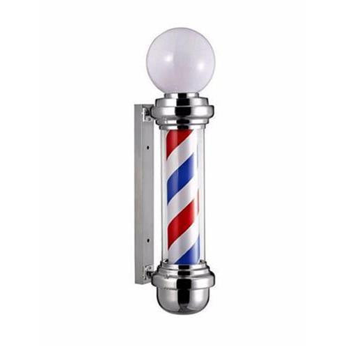 Common Wealth Classic Barber Shop Pole With Light 42.5"
