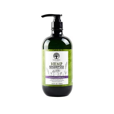 Naturisa Hemp Shampoo Lavender & Chamomile Extracts Hemp Seed Oil 1000mL