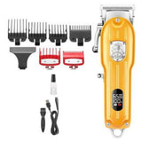 Common Wealth VGR CW-118 Professional Cordless Metal Fade Hair Clipper Gold Barber