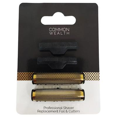 Common Wealth Professional Shaver Replacement Gold Foil & Inner Cutters CWPSRF13