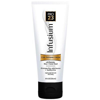 Infusium Pro 23 Curl Defining Hair Cream Eliminates Frizz Adds Bounce Shine 8oz