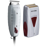 Andis Finishing Combo T-Outliner Hair Trimmer & Profoil Lithium Shaver 17195