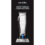 Andis Master Cordless Professional Lithium Ion Hair Clipper 12470