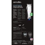 Andis Master Cordless Professional Lithium Ion Hair Clipper 12470