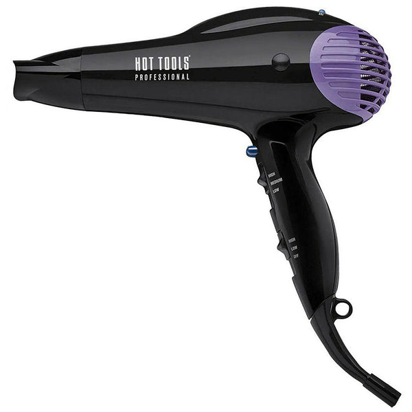 Hot Tools 1035 Black Professional Anti-Static Ionic Lightweight Hair Dryer