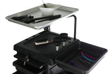 Chromatique Pro Lockable Rollabout Station Trolley With Tray 100D