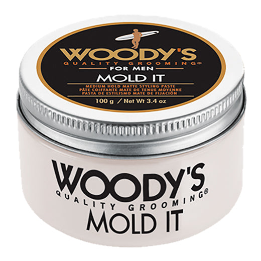 Woody's Mold It Styling Paste for Men 3.4oz Medium Hold