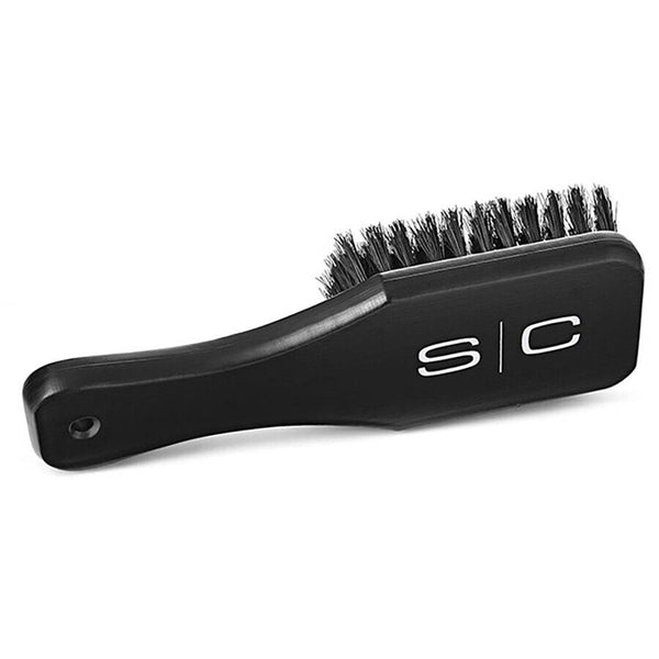 StyleCraft Pro Barber Paddle Brush Natural Bristles Wood Handle Wave Beard SCCLUB
