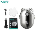 VGR V-395 Wet & Dry Shaver For Men's Head & Beard Professional Foil Bald Heads