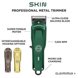 Gamma+ Skin Bulk Balding Super-Torque Motor Cordless Hair Clipper GP603GR