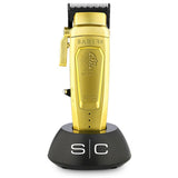 StyleCraft Pro Saber 2.0 Metal Cordless Clipper Digital Brushless SC617M Gold