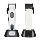 WMark Specter Pro Cordless 3in1 Barber Hair Kit Clipper Trimmer Shaver White