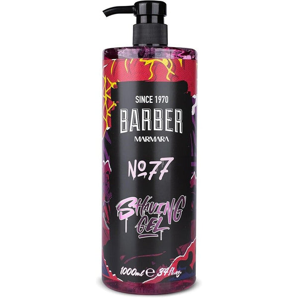 Barber Marmara No 77 Transparent Men's Shaving Gel 1000ml Red