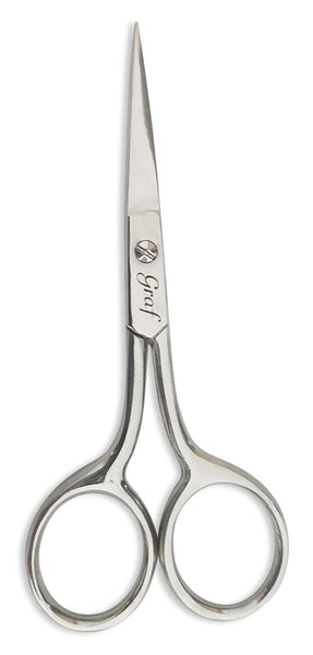 Graf 4" Dressmaker's Tailor's Stainless Steel Embroidery Craft Scissors