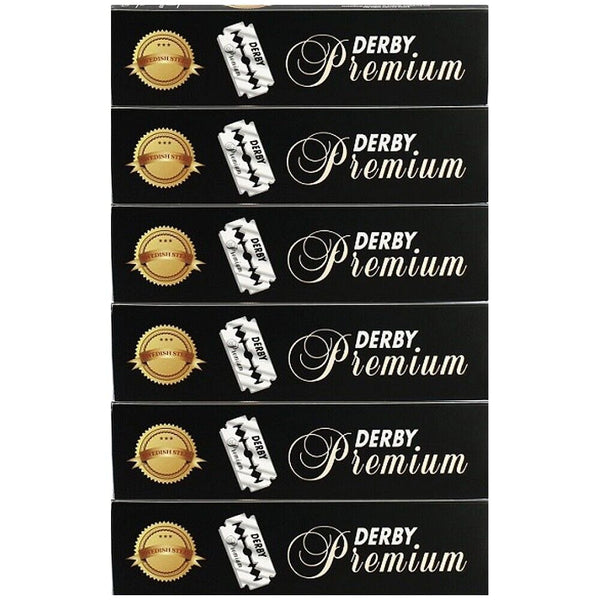 Derby Razor Barcode Derby Premium Double Edge Razor Blades 6 Pack 600 Count Barber Straigh ...