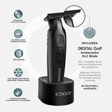 Cocco Veloce Pro Cordless Trimmer Digital Gap Ambassador DLC Blade Edger Black