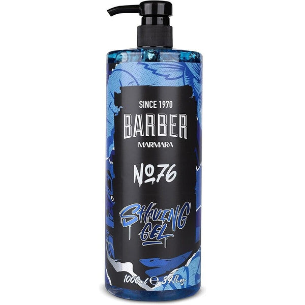 Barber Marmara No 76 Transparent Men's Shaving Gel 1000ml Blue