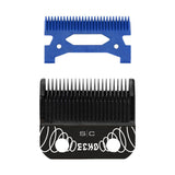 StyleCraft Black Fixed DLC Echo Diamond Blue Ceramic Cutter Blade Clipper SC554B