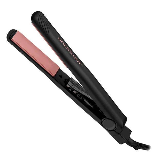 Gold N' Hot 1" Ceramic Straightening Flat Iron Textured Hair Weave Wig GH2401