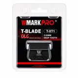 WMARK PRO T-Blade 2.00MM Deep Tooth DLC Replacement Blade Trimmer Outliner T-XT1