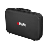 WMark Portable Barber Stylist Travel Briefcase Attache Black PVC Organizer Case