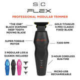 StyleCraft Pro Flex Professional Modular Hair Trimmer Super-Torque Motor SC406M