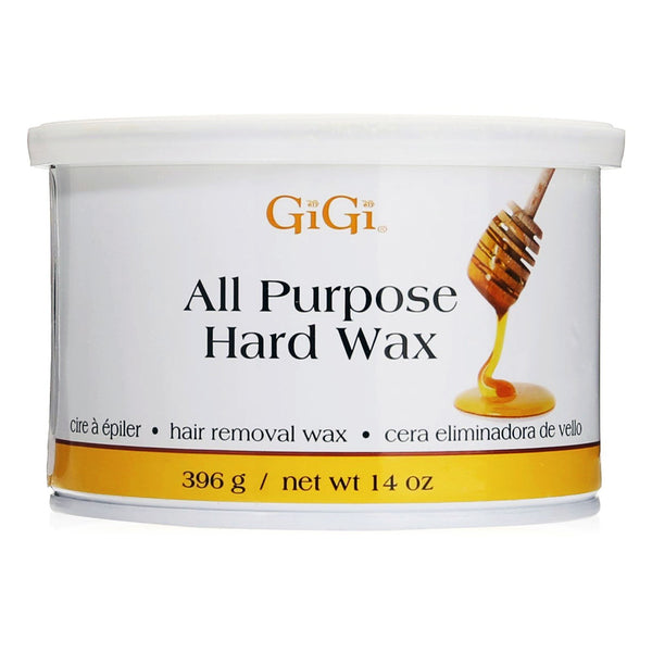GiGi All Purpose Hard Wax Can 14oz For All Skin & Hair Strip Free Waxing 448466