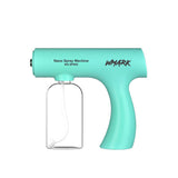 WMark Pro 5-in-1 Barber Kit Hair Clipper Trimmer Shaver Air Duster Mister Blue