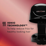 Belson Gold N Hot Salon Hood Hard Hat Hair Dryer Ionic Anti-Static Bonnet GH2602