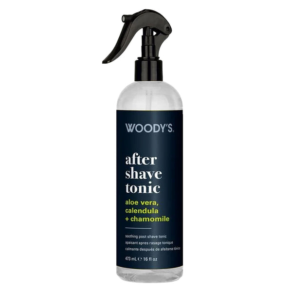 Woody's After Shave Tonic Aloe Vera Calendula Chamomile Mens Post Shave 16oz