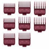 Gamma+ Dub Magnetic Hair Clipper Guards 8 Pack Neodymium Hair Guides Barber GPDR