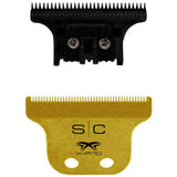 StyleCraft Fixed Gold Titanium Classic X-Pro The One Trimmer Blade Set SC529GB