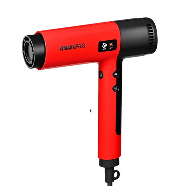 WMark Professional Brushless High Speed Salon Hair Dryer 2400W Red NG-9127