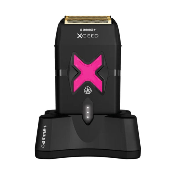 Gamma+ XCEED Professional Shaver Metal IN2 Vector Motor Barber Gold Foil GP803B