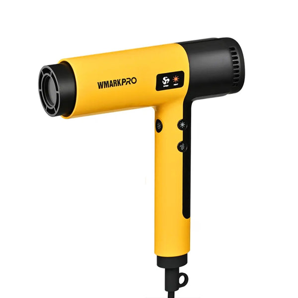 WMark Professional Brushless High Speed Salon Hair Dryer 2400W Yellow NG-9127
