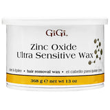 GiGi Zinc Oxide Ultra Sensitive Hair Removal Wax 13oz Can Waxing Men Women 0804